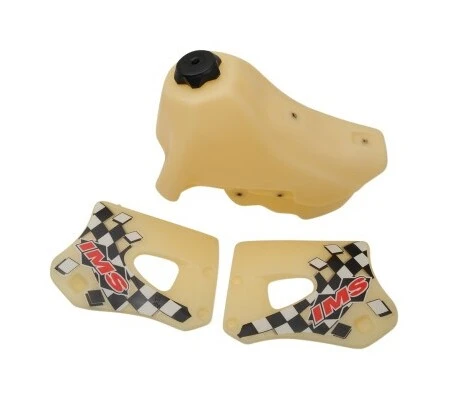 IMS Fuel Tank Kawasaki KDX200 / KDX220 1995-2005 Natural Plastic / 3.4 Gallons [Previously Installed]