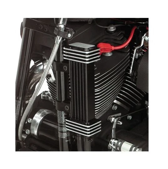 Jagg Oil Coolers Jagg Vertical Frame Mount Slim Line Oil Cooler For Harley 1984-2022 - Image 4