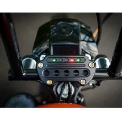 Joker Machine Riser Handlebar Top Clamp Indicator Light Cutout For Harley -taylormade shop joker machine clamp w instr cutout