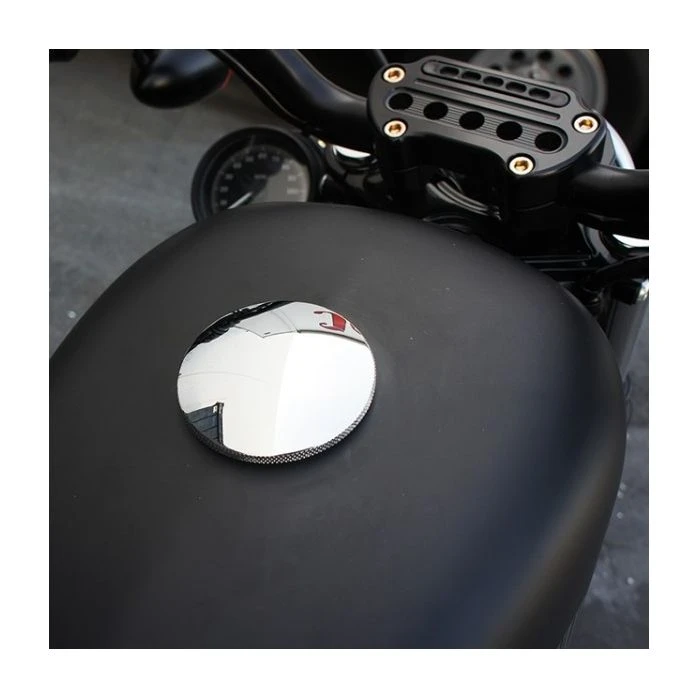 Joker Machine Knurled Gas Cap For Harley 1996-2018 7 Joker Machine Knurled Gas Cap For Harley 1996-2018 - Image 5