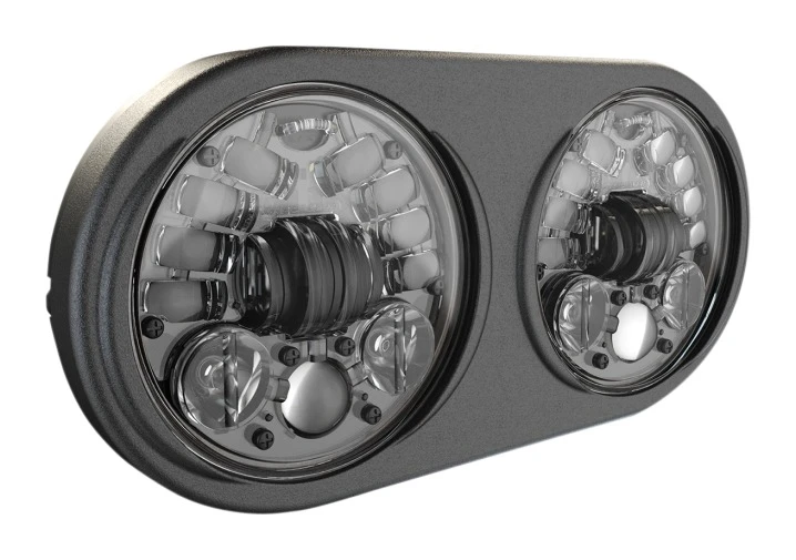 J.W. Speaker 8692 Adaptive 2 LED 5 3/4" Headlight For Harley Road Glide 1998-2013 3 J.W. Speaker 8692 Adaptive 2 LED 5 3/4" Headlight For Harley Road Glide 1998-2013