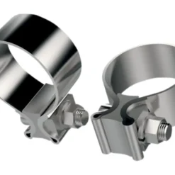 Khrome Werks Stainless Steel Exhaust Clamps For Harley