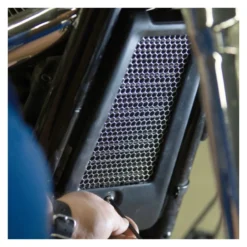 Klock Werks Oil Cooler Guard For Harley Softail 2018-2021 -taylormade shop klock werks oil cooler guard for harley softail 2