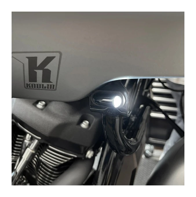 Kodlin USA Neowise Bullet Smooth 2-1 LED Turn Signal For Harley Lowrider ST 2022-2023 4 Kodlin USA Neowise Bullet Smooth 2-1 LED Turn Signal For Harley Lowrider ST 2022-2023 - Image 2