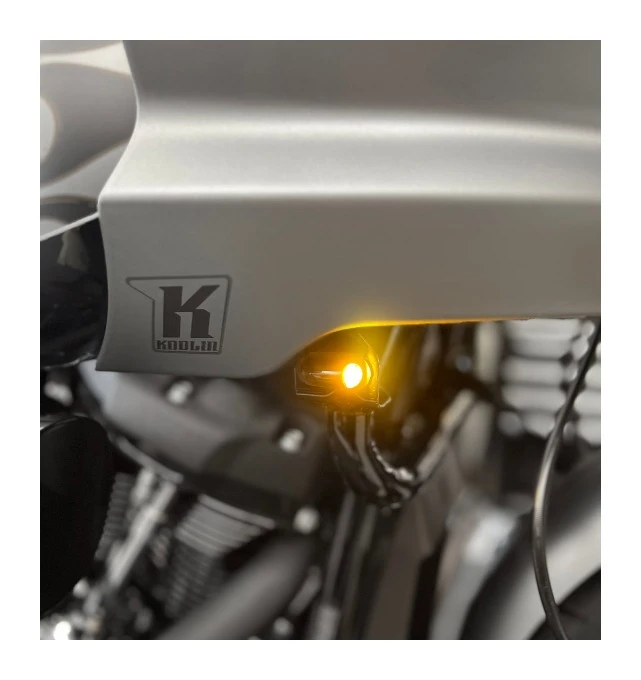 Kodlin USA Neowise Bullet Smooth 2-1 LED Turn Signal For Harley Lowrider ST 2022-2023 5 Kodlin USA Neowise Bullet Smooth 2-1 LED Turn Signal For Harley Lowrider ST 2022-2023 - Image 3