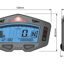 Koso Multifunction Dash Honda Grom 2014-2020 -taylormade shop koso dash multi meter honda grom20142015 black 2