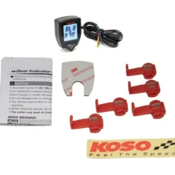 Koso Gear Indicator Honda Grom 2014-2020 -taylormade shop koso gear indicator honda grom20142015 black 3