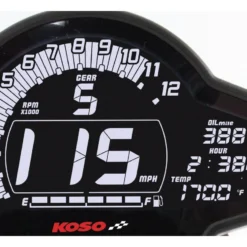 Koso MS-01 Multi-Functional Gauge Honda Grom 2014-2020 -taylormade shop koso ms01 multi functional gauge honda grom20142020