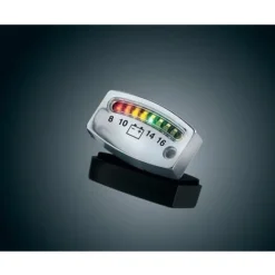 Kuryakyn LED 12 Volt Battery Gauge -taylormade shop kuryakyn led battery gauge 1