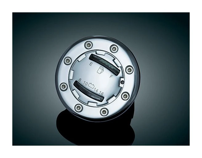 Kuryakyn LED Cap Gas Fuel And Battery Gauge For Harley 1994-2013 5 Kuryakyn LED Cap Gas Fuel And Battery Gauge For Harley 1994-2013 - Image 3