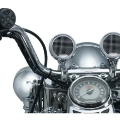 Kuryakyn Road Thunder Speaker Pods And Bluetooth Audio Controller By MTX -taylormade shop kuryakyn road thunder speaker pods and bluetooth audio controller chrome 1