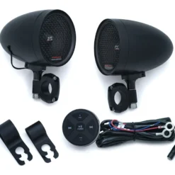 Kuryakyn Road Thunder Speaker Pods And Bluetooth Audio Controller By MTX