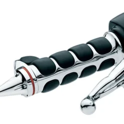Kuryakyn Stiletto ISO Grip End Cap -taylormade shop kuryakyn stiletto iso grip end cap chrome 1