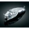 Kuryakyn Wild Boar Fender Ornament -taylormade shop kuryakyn wild boar fender ornament chrome 1