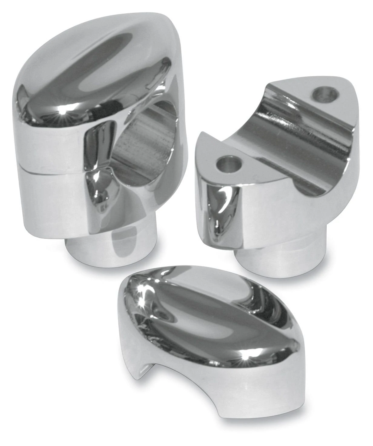 LA Choppers Mohawk Handlebar Risers For Harley With 1" Bars 3 LA Choppers Mohawk Handlebar Risers For Harley With 1" Bars