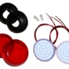 Letric Lighting Co. Rear Turn Signal Inserts For Indian 2014-2023 -taylormade shop letric lighting co rear led turn signals for indian20142019