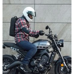 Merlin Hendrix Riding Shirt -taylormade shop merlin hendrix riding shirt red navy 4