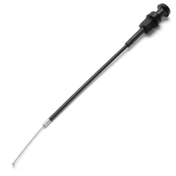 Milwaukee Twins Black Vinyl Choke Cable For Harley