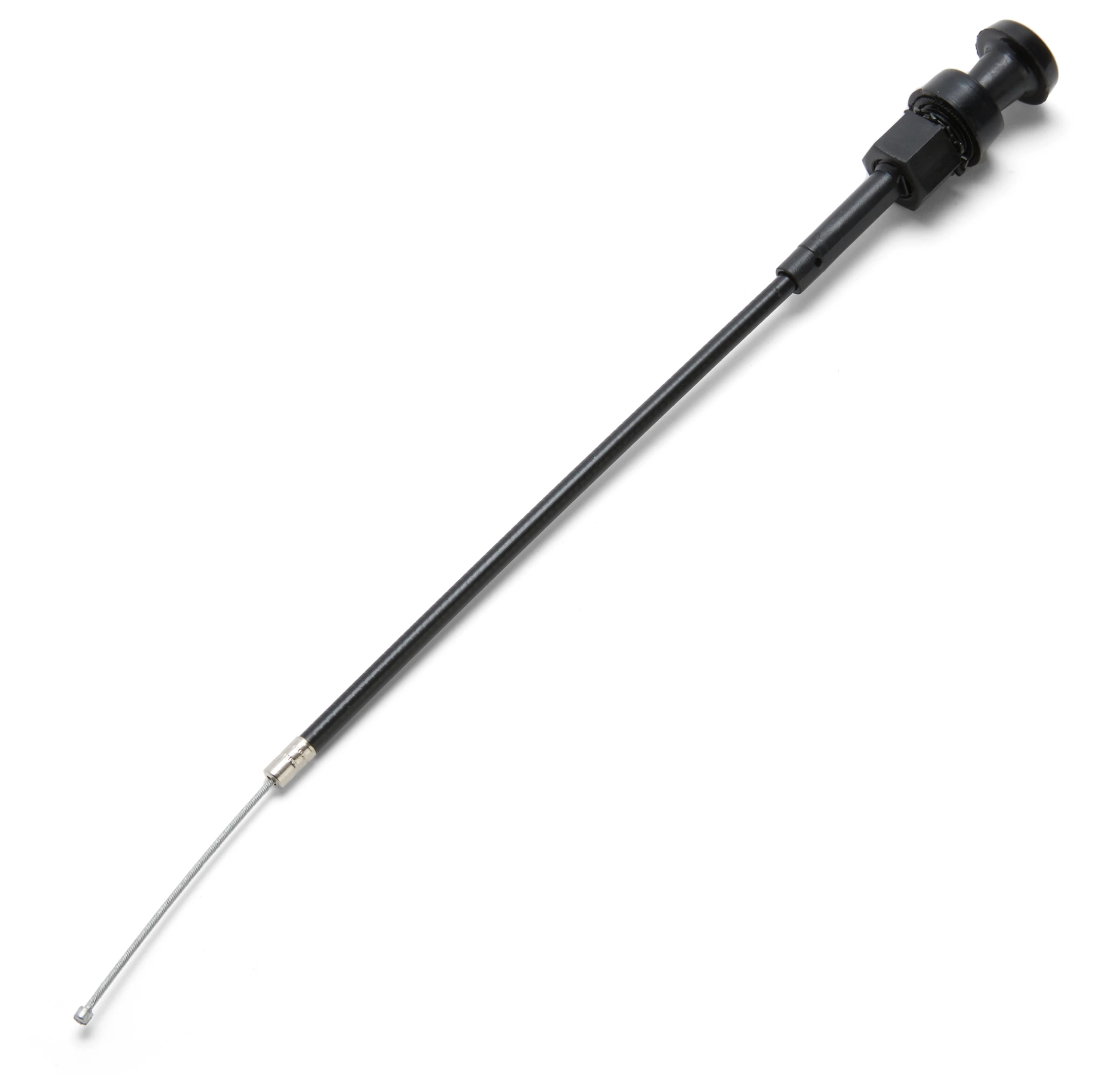 Milwaukee Twins Black Vinyl Choke Cable For Harley 3 Milwaukee Twins Black Vinyl Choke Cable For Harley