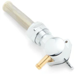 Milwaukee Twins Chrome Petcock With 22mm Nut -taylormade shop milwaukee twins chrome petcock with22mm nut left outlet