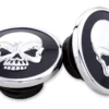 Milwaukee Twins Skull Gas Cap Set For Harley 1984-1996 -taylormade shop milwaukee twins skull gas cap set for harley19841996