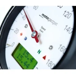 Motogadget Motoscope Classic Speedometer -taylormade shop motogadget motoscope classic speedometer black bezel 2