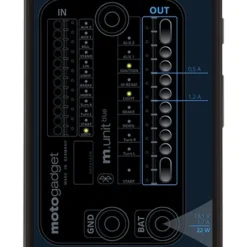 Motogadget M-Unit Blue Digital Control And Fuse Box -taylormade shop motogadgetm unit blue digital control and fuse box 5