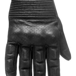 Pando Moto Onyx Leather Gloves -taylormade shop pando moto onyx black01 leather gloves 2