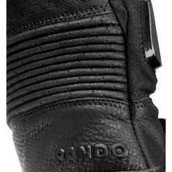Pando Moto Onyx Leather Gloves -taylormade shop pando moto onyx black01 leather gloves 5