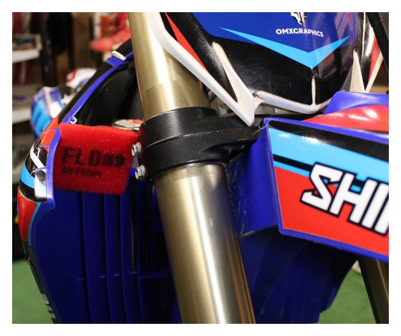 PC Racing FLO Shroud Air Filters Yamaha 250cc-450cc 2010-2023 - Image 2