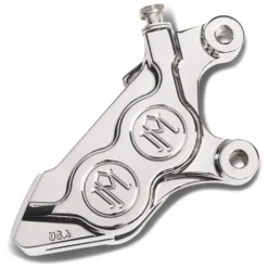 Performance Machine 4 Piston Front Caliper For Harley 2008-2023 -taylormade shop performance machine4 piston bolt on front caliperfor harley m820172020 gold ops 1