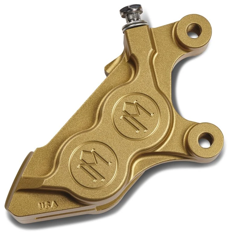 Performance Machine 4 Piston Front Caliper For Harley 2008-2023 - Image 4