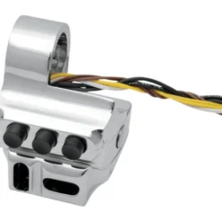 Performance Machine Contour 1" Switch Housing For Harley Touring -taylormade shop performance machine contour1 switch housings for harley 14