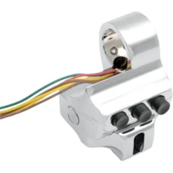 Performance Machine Contour 1" Switch Housing For Harley Touring -taylormade shop performance machine contour1 switch housings for harley 9