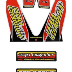 Pro Circuit Replacement Muffler Stickers -taylormade shop pro circuit decal t6 mini t6 mini 1