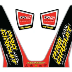 Pro Circuit Replacement Muffler Stickers -taylormade shop pro circuit ti5 decals replacement muffler stickers ti5