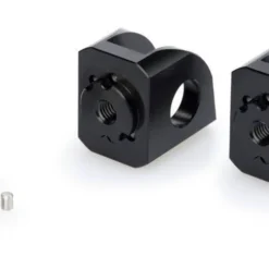 Puig Adjustable Rider Footpeg Mounts Kawasaki / Suzuki Black [Open Box]