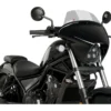 Puig Batwing SML Fairing Honda Rebel 500 2020-2023 Smoke/Gloss Black / Touring [Previously Installed]