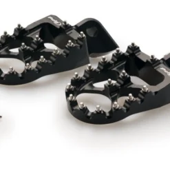 Puig Off-Road Footpegs Yamaha WR / YZ 125 / 250 / 450 1999-2023 Black [Open Box]