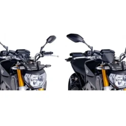 Puig Speedometer Backshell Yamaha FZ-09 2014-2016 -taylormade shop puig speedometer backshell yamaha fz0920142016 black 2