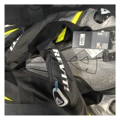 REV'IT! Spitfire Race Suit Silver/Neon Yellow / 50 [Blemished - Very Good] -taylormade shop revit spitfire race suit silver neon yellow50 blemished very good silver neon yellow 3