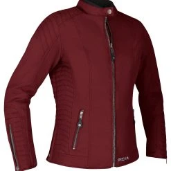 RICHA Lausanne Textile Women's Jacket -taylormade shop richa lausanne textile jacket burgundy