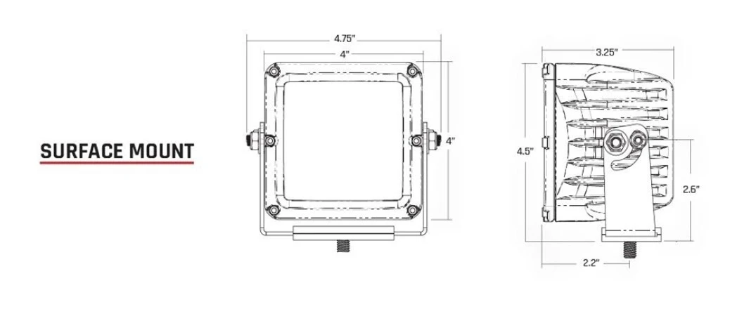 Rigid D-XL Pro LED Pod Lights - Dual Pack (4") 6 Rigid D-XL Pro LED Pod Lights - Dual Pack (4") - Image 4