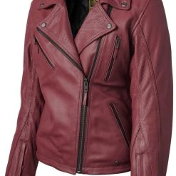 RSD Apparel Roland Sands Seventy4 Atherton CE Women's Jacket -taylormade shop roland sands atherton74 ce leather jacket merlot scaled
