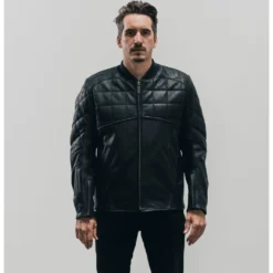 RSD Apparel Roland Sands Hemlock CE Leather Jacket -taylormade shop roland sands hemlock ce leather jacket black 2 scaled
