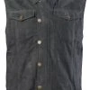 RSD Apparel Roland Sands Ramone Perforated Vest -taylormade shop roland sands ramone perforated vest black scaled