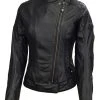 RSD Apparel Roland Sands Riot CE Women's Leather Jacket -taylormade shop roland sands riot ce womens leather jacket black
