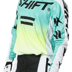 Shift White Label Fade Jersey -taylormade shop shift whit3 label fade jersey acid blue 2