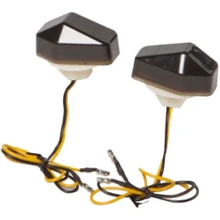 Speedmetal LED Flush Mount Turn Signals Yamaha -taylormade shop speedmetal led flush mount turn signals kawasaki smoke 5