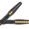 Speedmetal LED Sequential Streaming Turn Signals -taylormade shop speedmetal led sequential streaming turn signals black clear